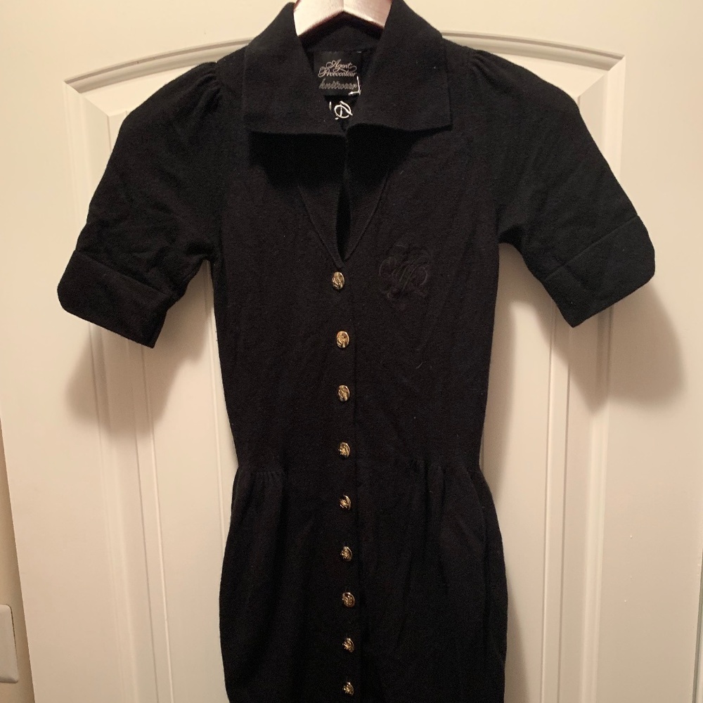 Agent Provocateur Black Knitwear Dress